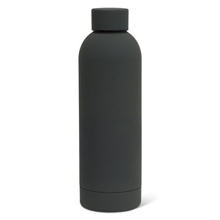 Bouteille isolante Soft-touch - Anthracite
