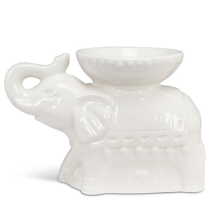 Diffuseur d'arôme - Éléphant de porcelaine