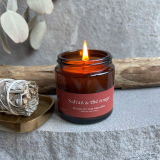 Bougie · Safran & thé rouge - Petiole™