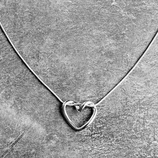 Collier - Cœur entrelacé