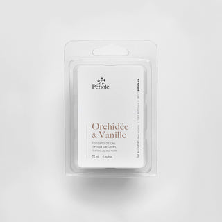 Fondants de cire de soja parfumés - Orchidée & Vanille - Petiole™