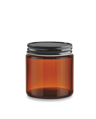 Amber Glass Container - 4 oz