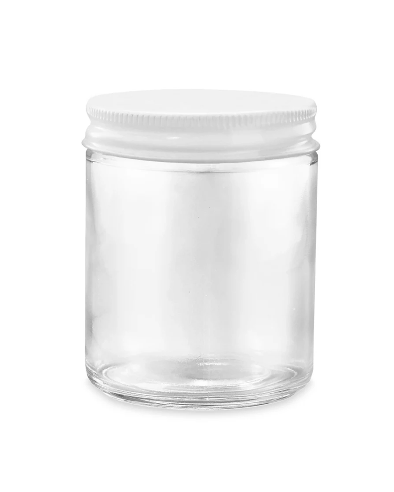 Clear Glass Container - 8 oz