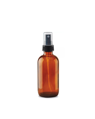 Amber Glass Spray Bottle - 4 oz