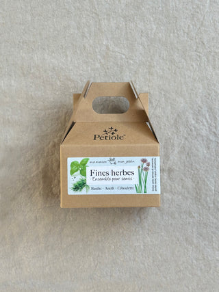 Fines herbes - Ensemble à cultiver pour semis - Petiole™