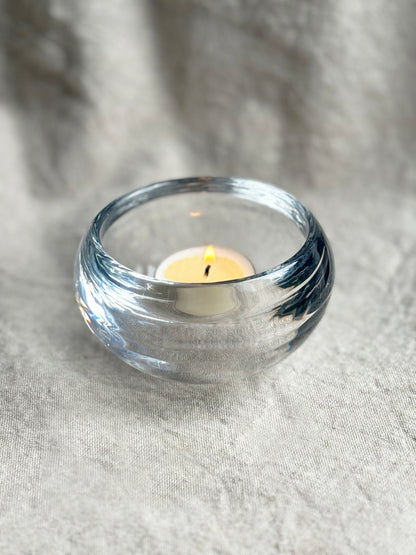 Candle holder - Glass bowl