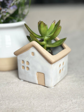 Mini shiny and matte pot - Home