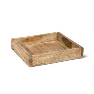 Plateau carré - Bois de manguier - Petiole™