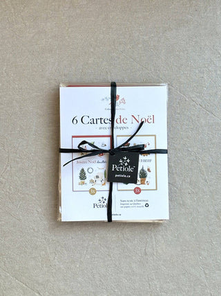 Ensemble de 6 cartes - Collection des Fêtes - Petiole™