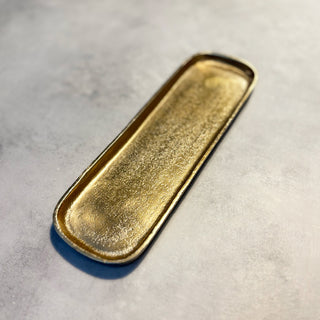 Small golden tray