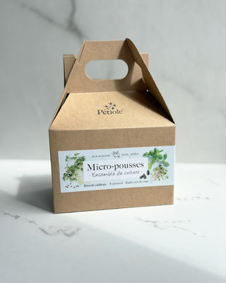Micro-pousses - Ensemble à cultiver