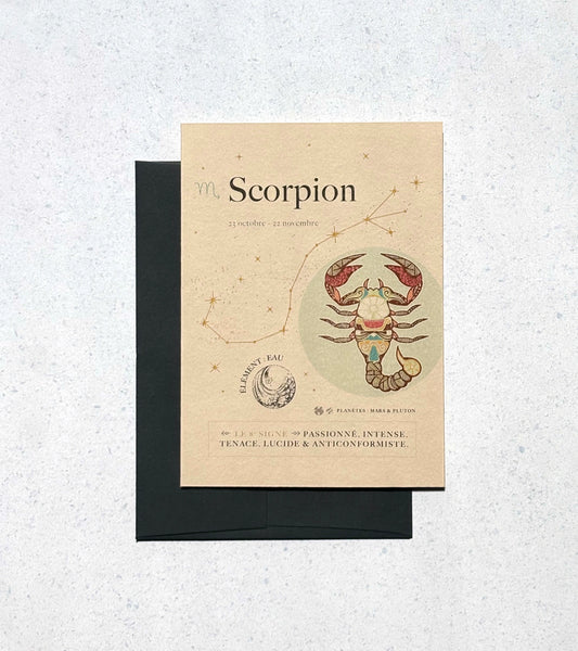 Scorpion - Collection Zodiaque