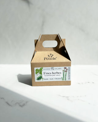 Fines herbes - Ensemble à cultiver pour semis