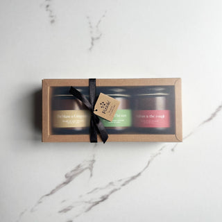 Coffret Trio bougies - Thés