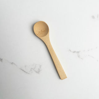 Petite cuillère de bambou