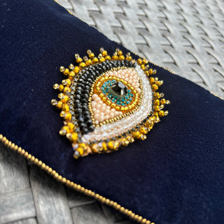 Pochette à lunettes - Œil