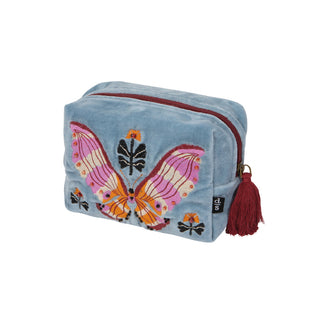 Pochette brodée - Papillon