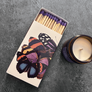 Boîte d'allumettes - Papillons