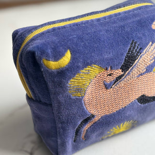 Pochette brodée - Pégase