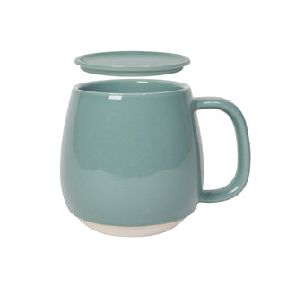 Tasse - Couvercle/mini plateau - Aquamarine - Petiole™