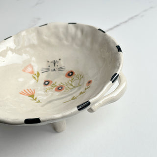 Bol sur pieds - Chat