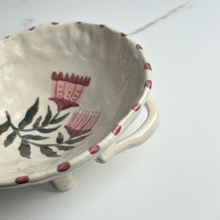 Bol sur pieds - Fleur