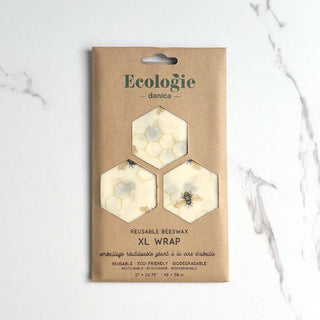 Emballage durable grand format - Cire d'abeille